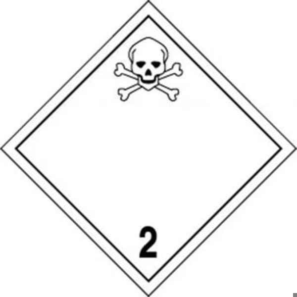 Accuform TDG PLACARD CLASS 2 273MM x 273MM TCP206MG100 TCP206MG100 - main